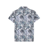 Status Quo Boys All-Over Abstract Printed Polo Collar Tshirt